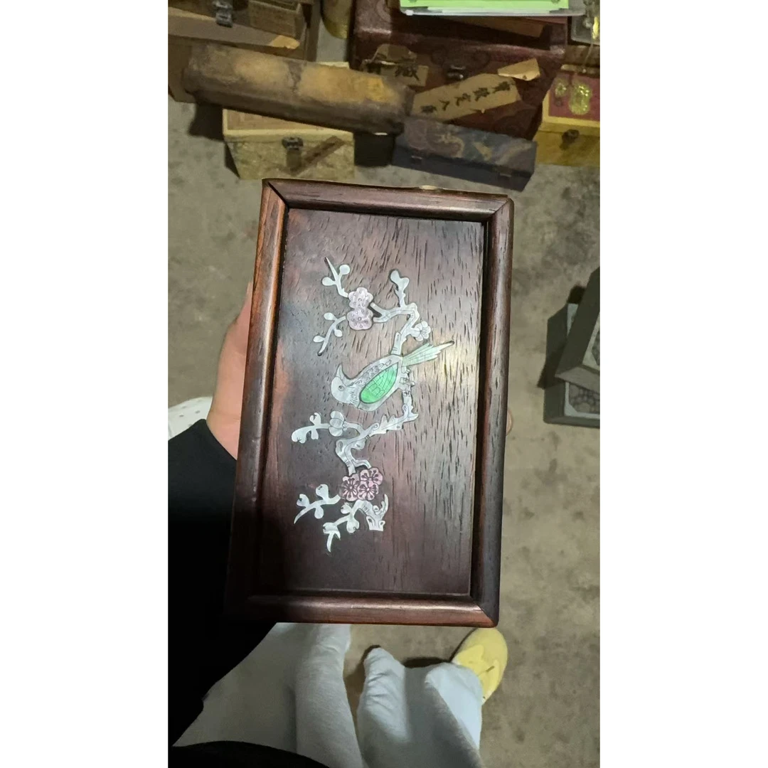 精品摆件闷盒打开带盒