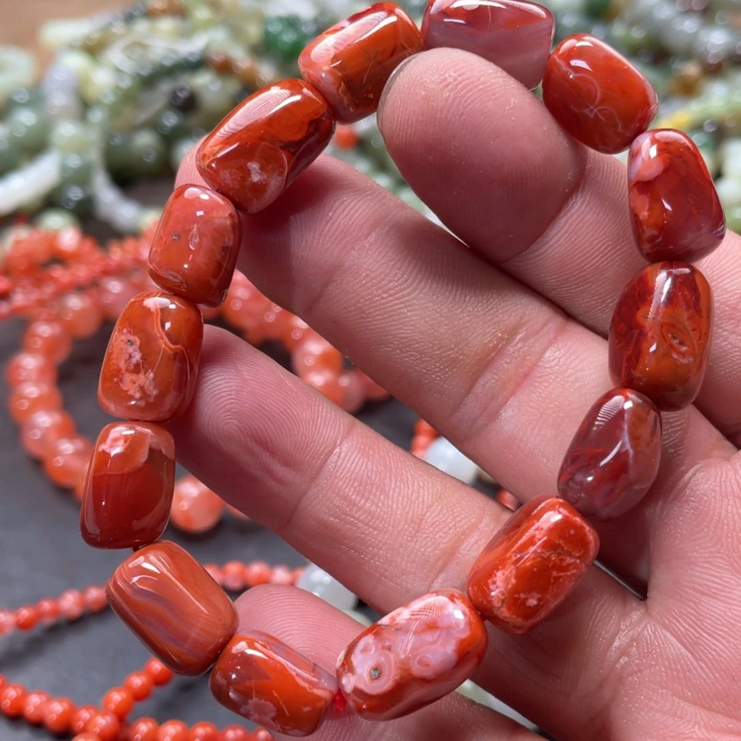 手链未镶嵌南红玛瑙