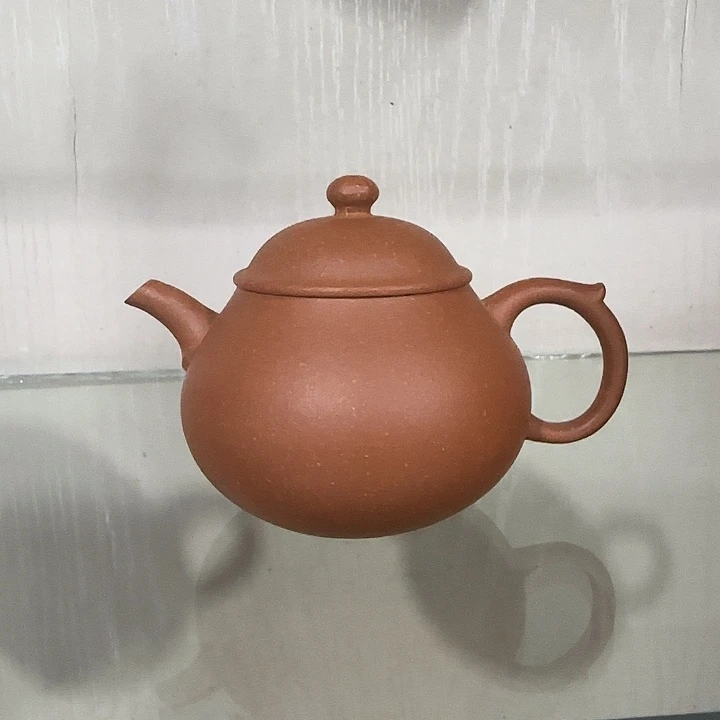 茶壶紫砂精工半手