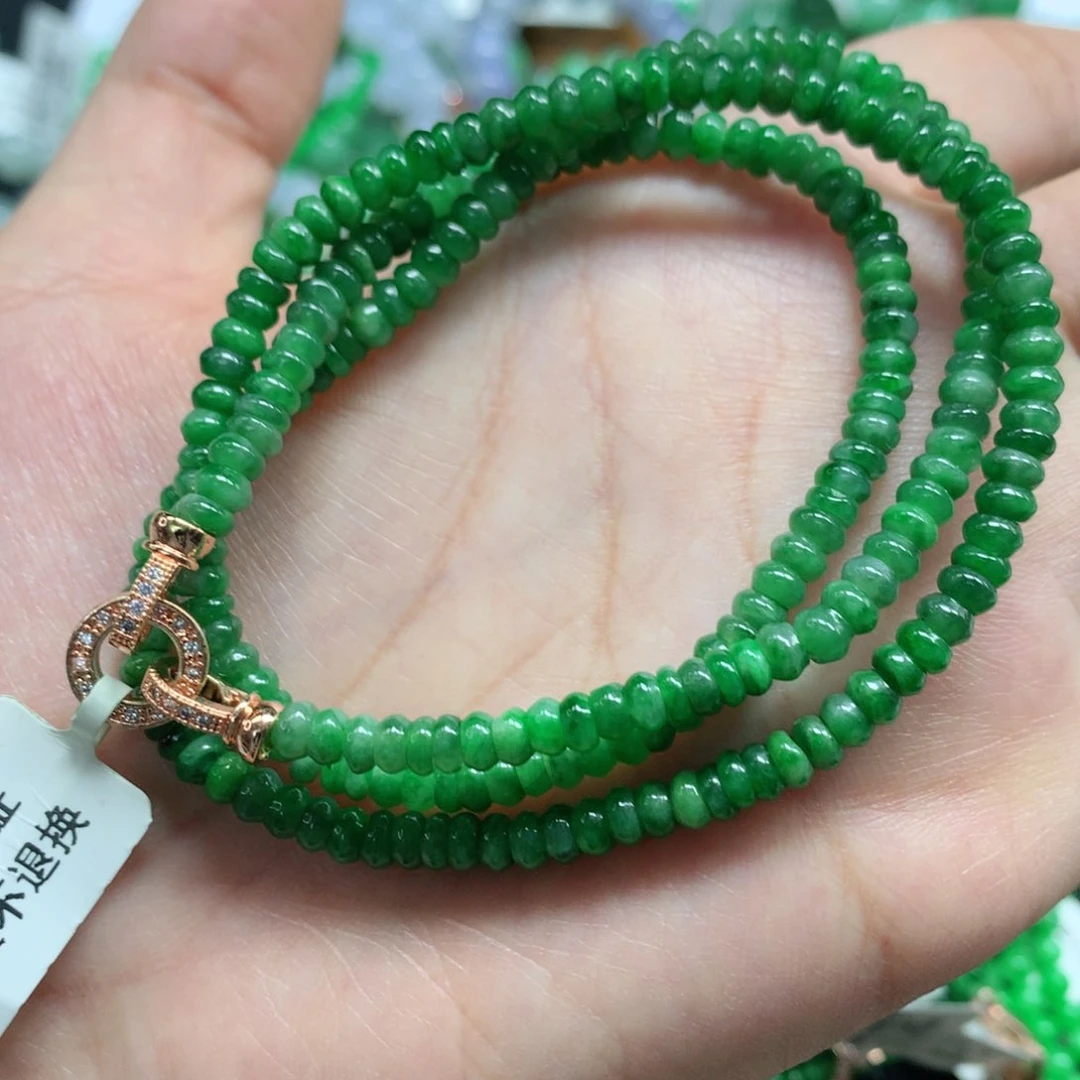 未镶嵌手链翡翠翡翠
