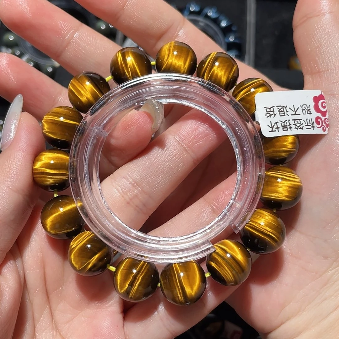 大***儿未镶嵌手链木变石（虎睛石）