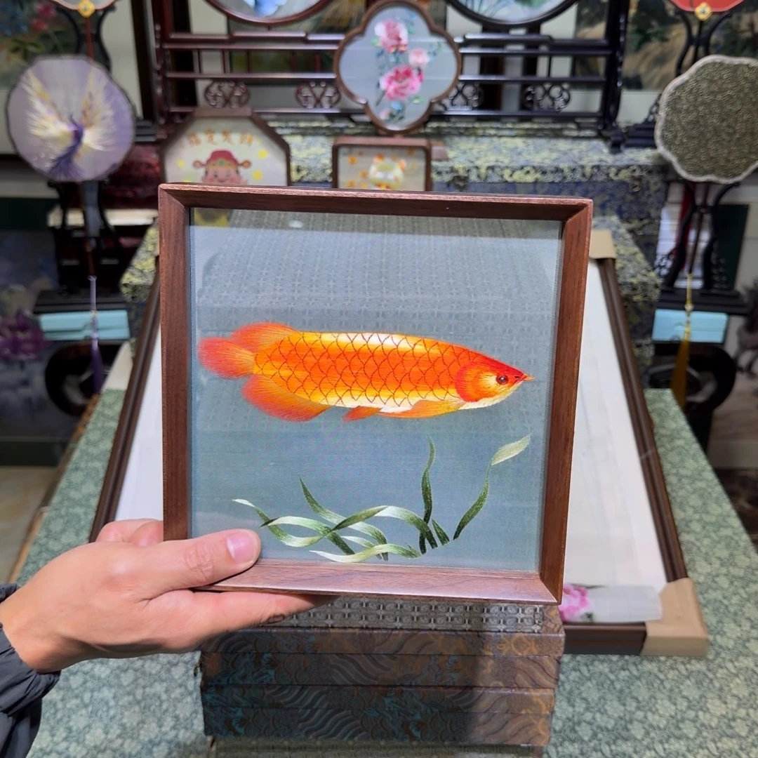 刺绣手工苏绣工艺制作技艺精湛