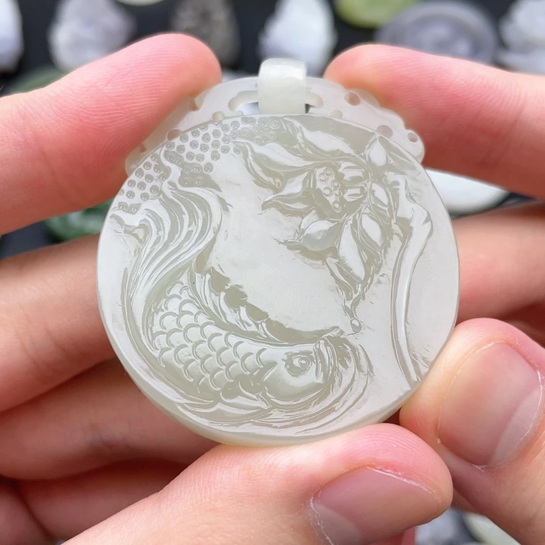 【闪购商品】颈饰未镶嵌和田玉
