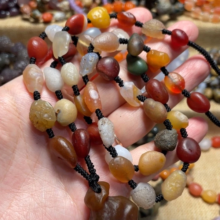 玛瑙/玉髓未镶嵌手链