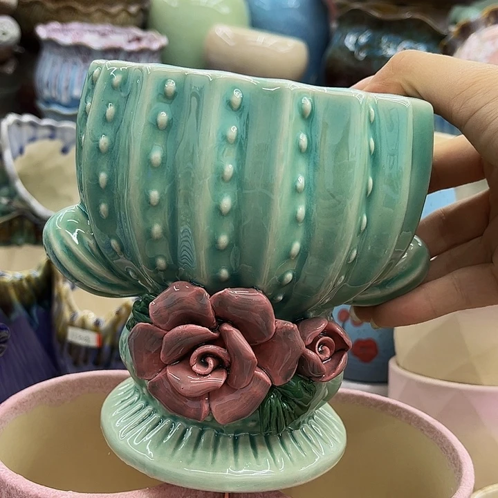 多肉绿植陶瓷花盆