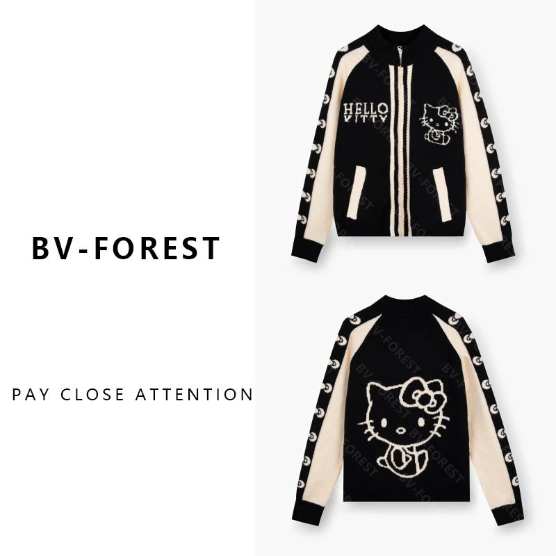 BV-FOREST“炉边絮语”秋冬款保暖软糯修身减龄显瘦开衫BV-M0736