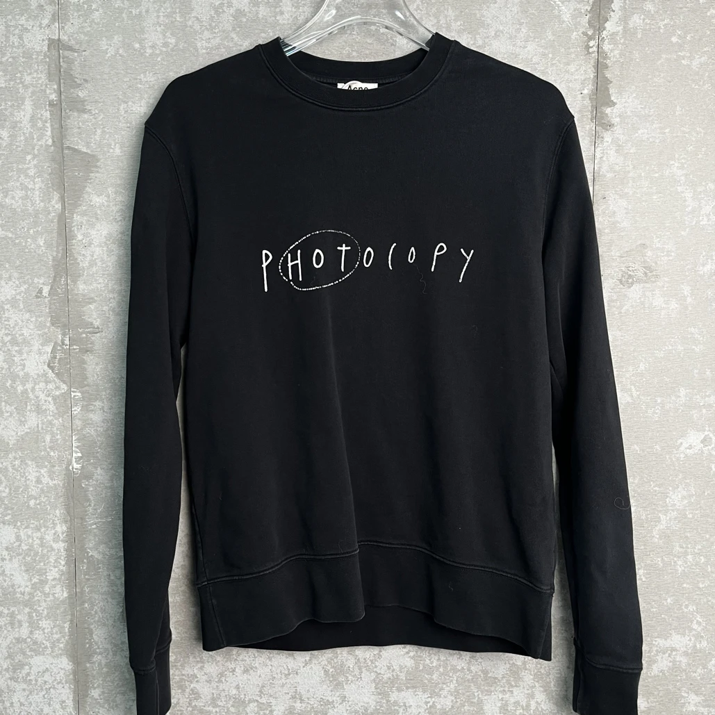 未使用 Acne studio S*1/胸口logo印花卫衣/16831/JP