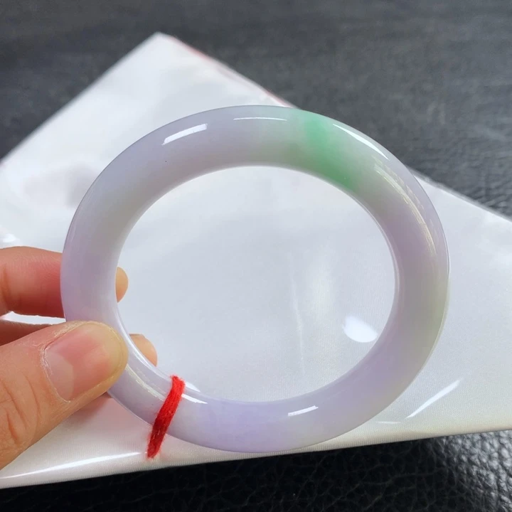 翡翠未镶嵌手镯（圆镯）55➕