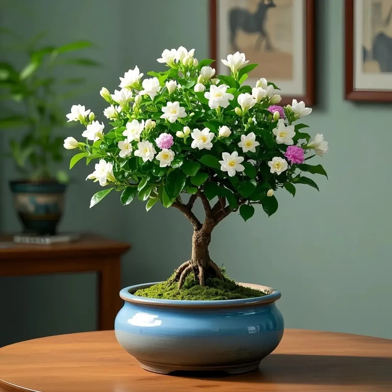 浓香款茉莉花树苗盆栽老桩重瓣室内外阳台庭院绿植花四季开花驱蚊