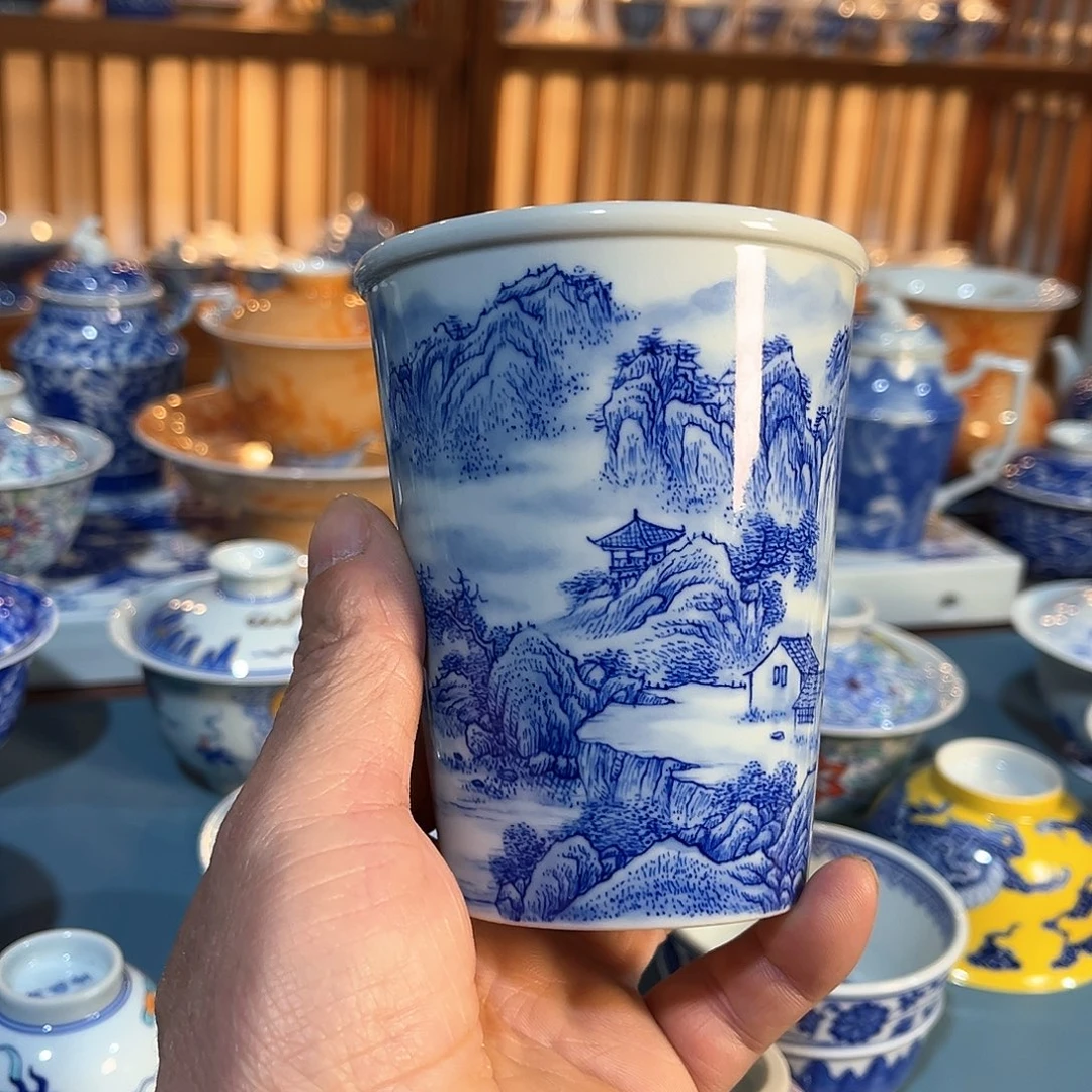 錡镇堂手工手绘杯