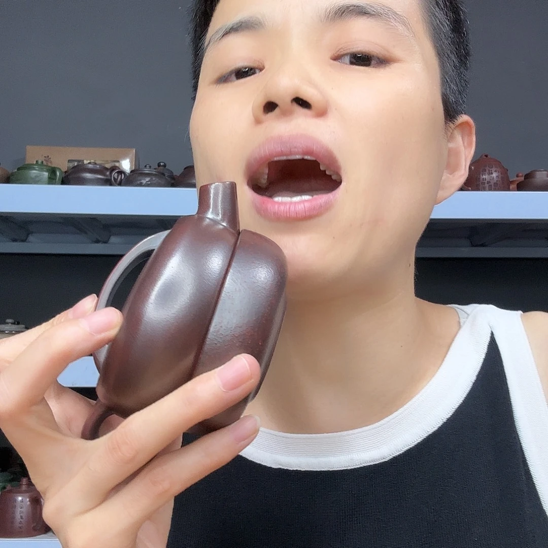 茶壶底槽青民间手艺人全手工制作