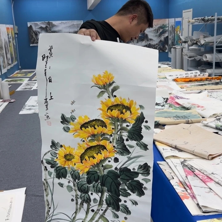 国画宣纸纯手绘字画