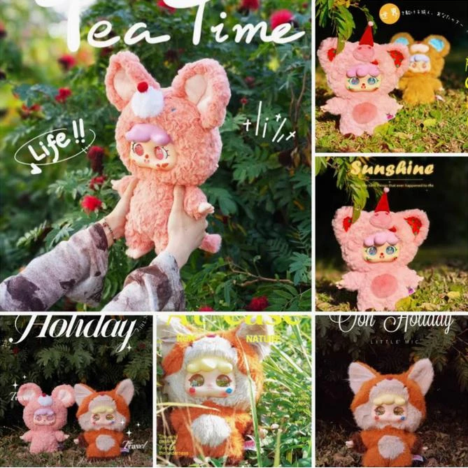 【拆盒】Happy Ghost-MIGO拥抱400%系列_只只公仔摆件盲盒