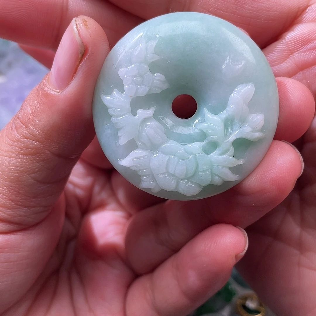 颈饰未镶嵌翡翠翡玉缘翡翠