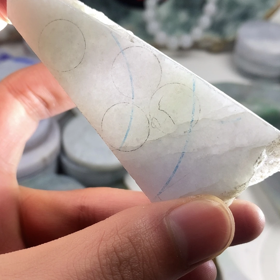 翡翠散珠天然缅甸翡翠a货43
