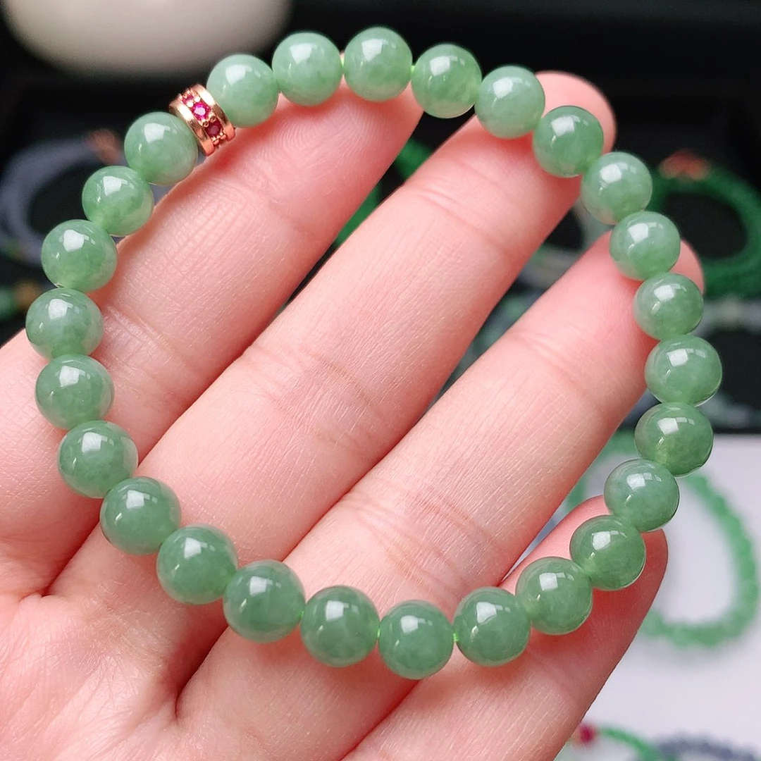 翡翠手链未镶嵌翡翠