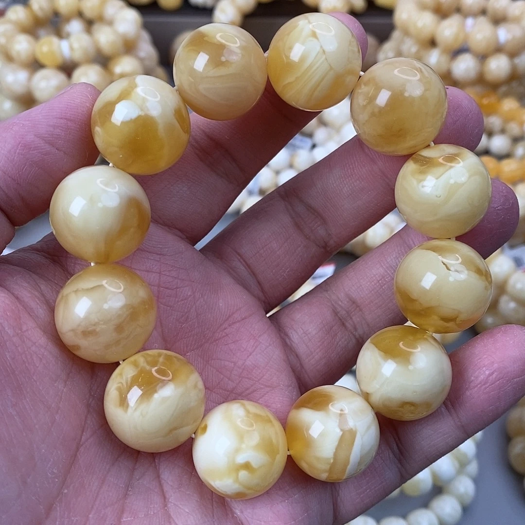 蜜蜡未镶嵌珠宝奇石20+mm 57.9g