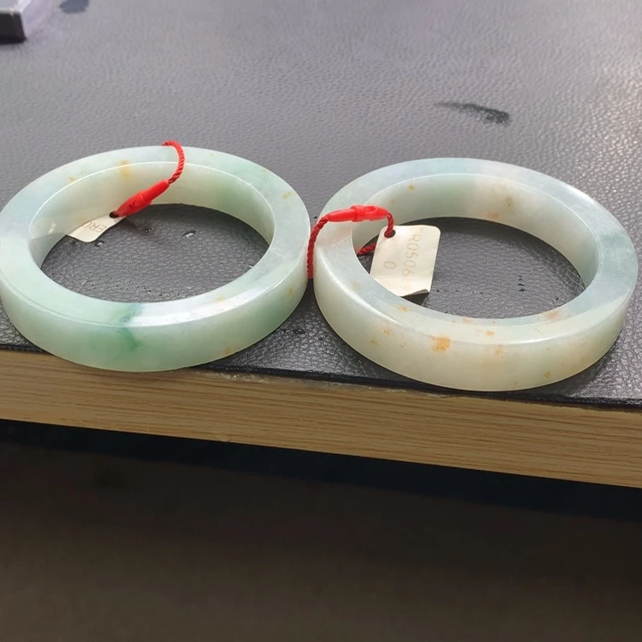 定制翡翠冰胶洒金未镶嵌