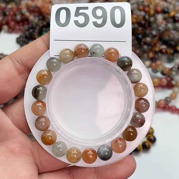 水晶手链未镶嵌兔毛