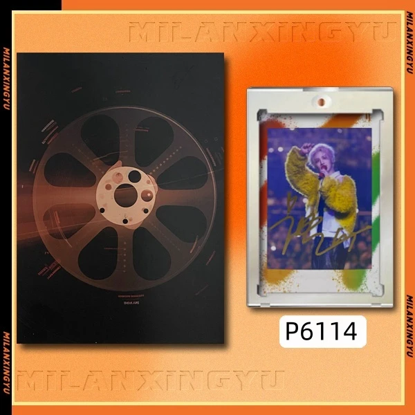 P6114【鹿晗】正品拍立得照片 涂鸦