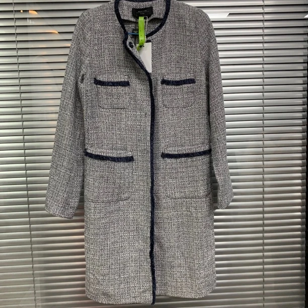 99新 MaxMara 小香风编织外套/38码/C01134