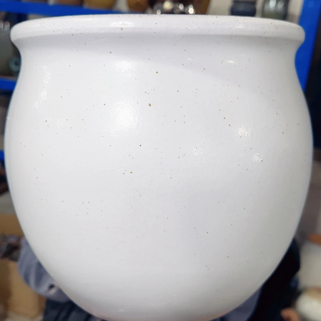 紫砂花盆高25口25