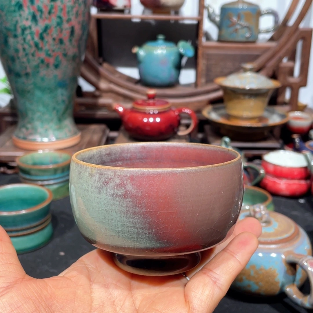 中国神后钧瓷茶器