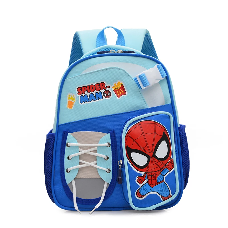 幼儿园书包男孩儿童蜘蛛侠小班中班宝宝卡通新款时尚轻便双肩背包