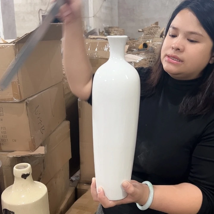 瓶高度38厘米口径4厘米微瑕捡漏