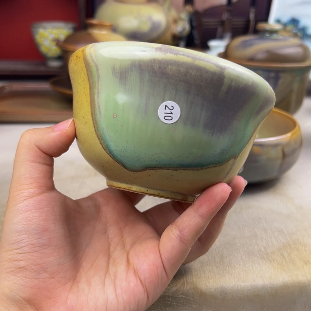 杯纯手工柴烧主人杯