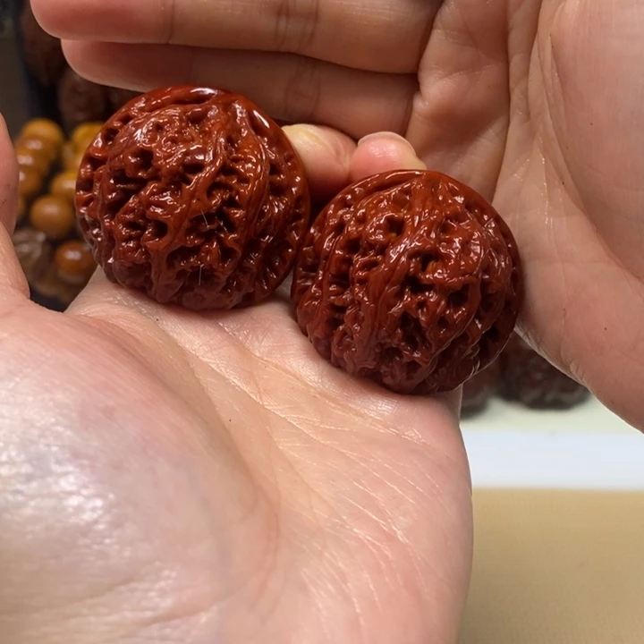 孤***者吊坠文玩核桃粗筋