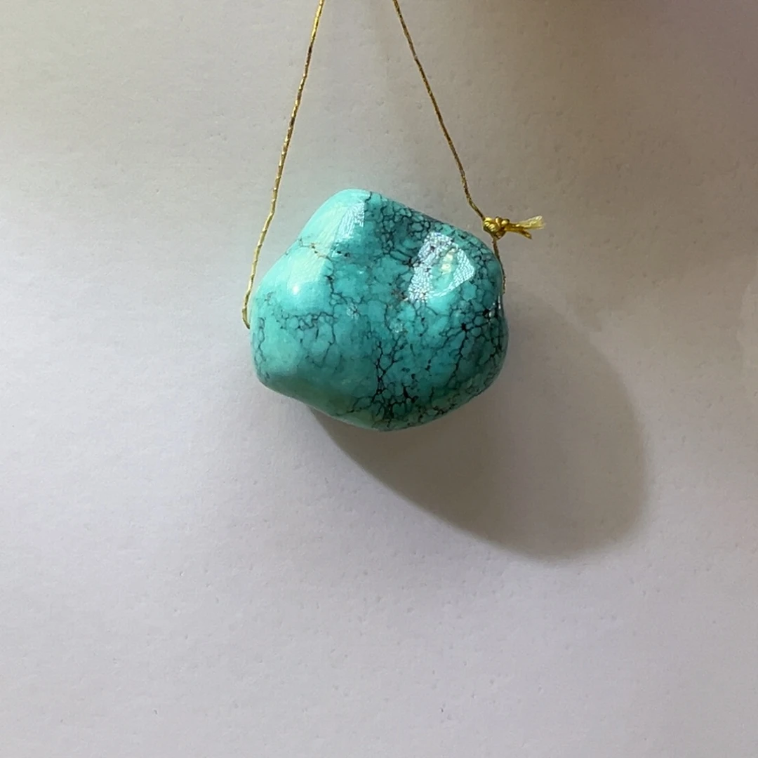 绿松石未镶嵌挂件