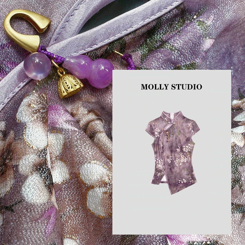 【烟雨江南】Molly 新中式小众显瘦气质衬衫  M2025009