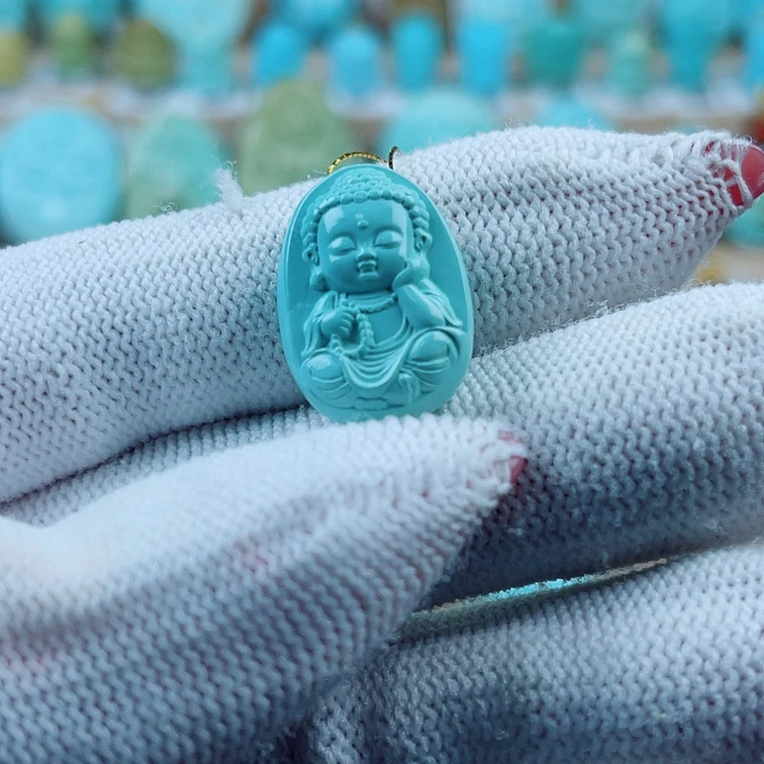 绿松石未镶嵌珠宝奇石