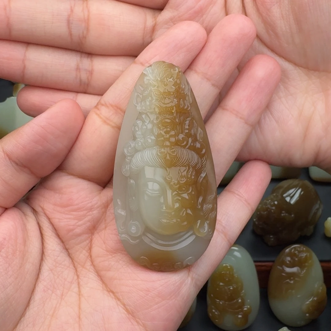 1***w颈饰未镶嵌和田玉