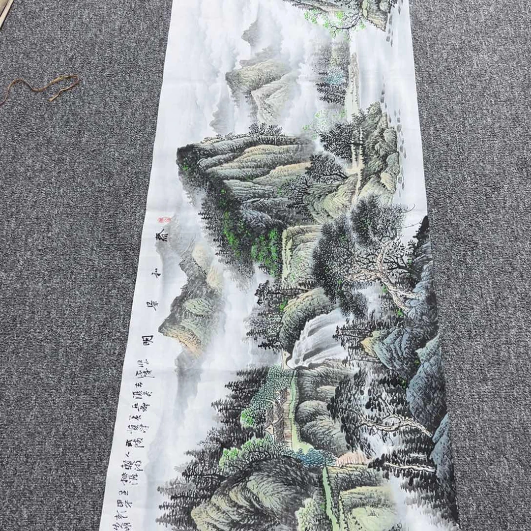 国画卖画的小老板