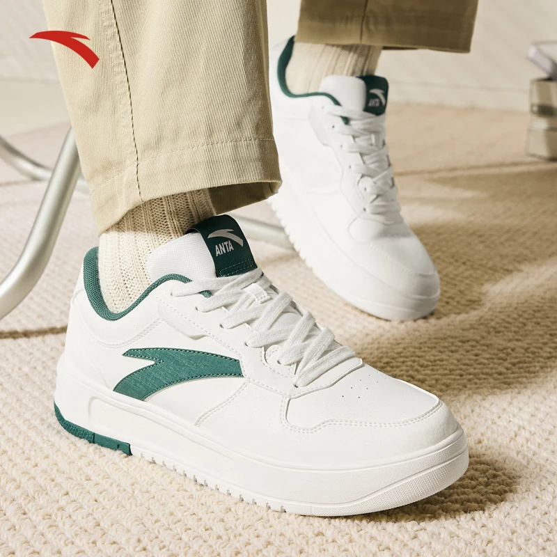 安踏BASIC板鞋情侣百搭流光风潮流运动鞋低帮百搭休闲经典板鞋子