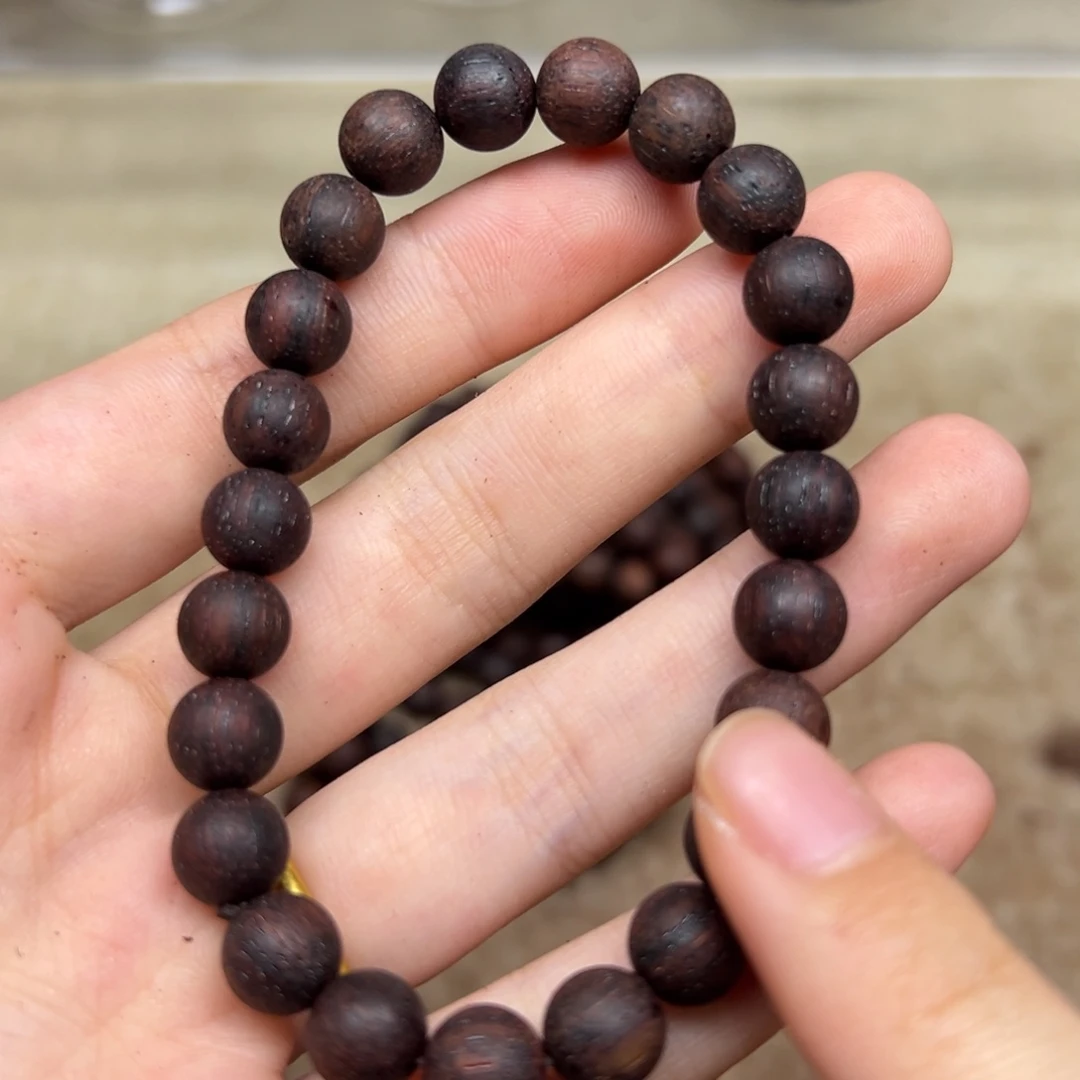 木降真香08圆珠紫红油