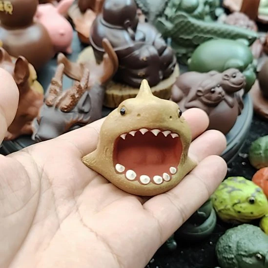 紫砂茶宠宜兴丁山紫砂茶宠