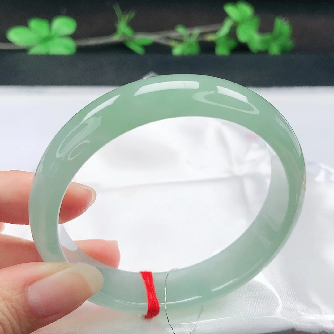 华***玲翡翠未镶嵌手镯59➕圈