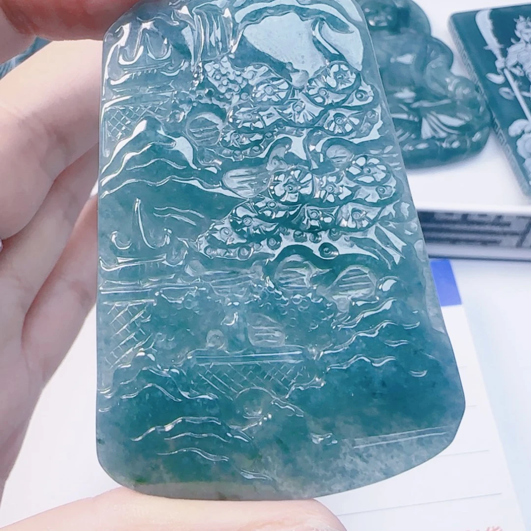 未镶嵌翡翠颈饰22233445566778