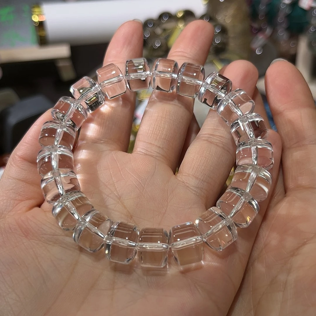 【闪购商品】水晶手链未镶嵌猫***彩手串12.8