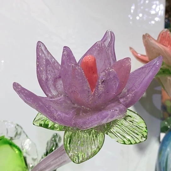 琉璃花瓶高45厘米来9厘米