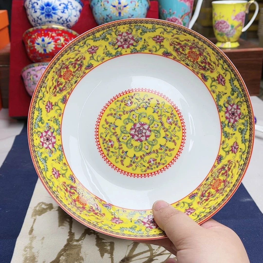 【闪购商品】珐琅8英寸4深。。。。。