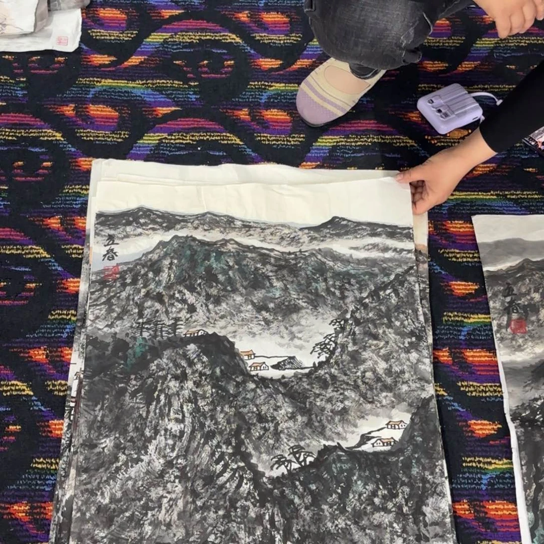 国画国画作品孙立春老师刘