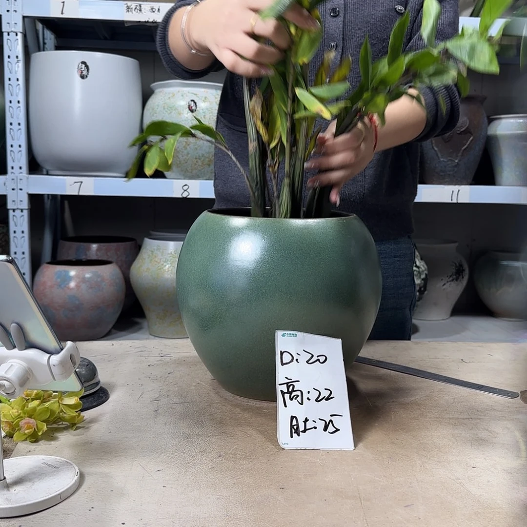 20@22 紫砂花盆尺寸