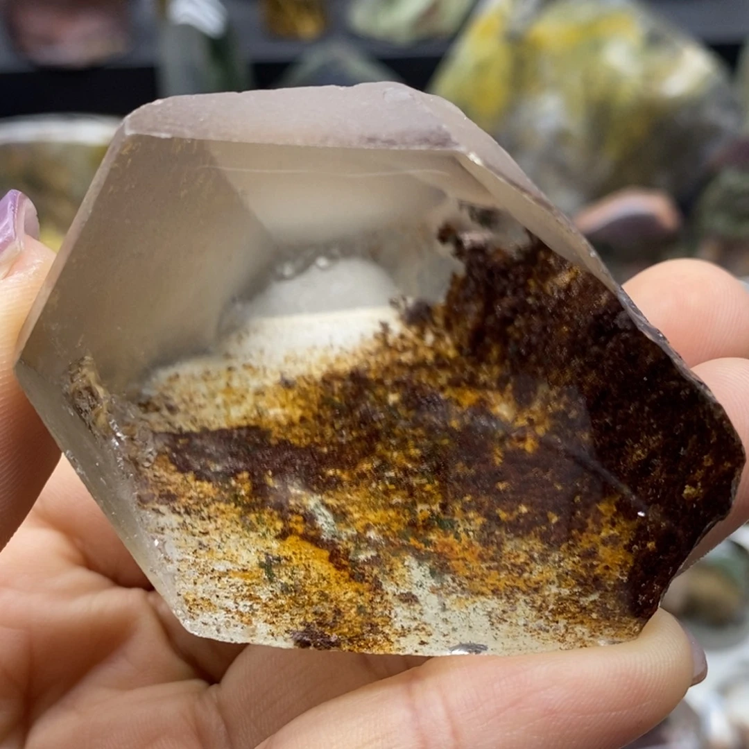 水晶未镶嵌珠宝半成品