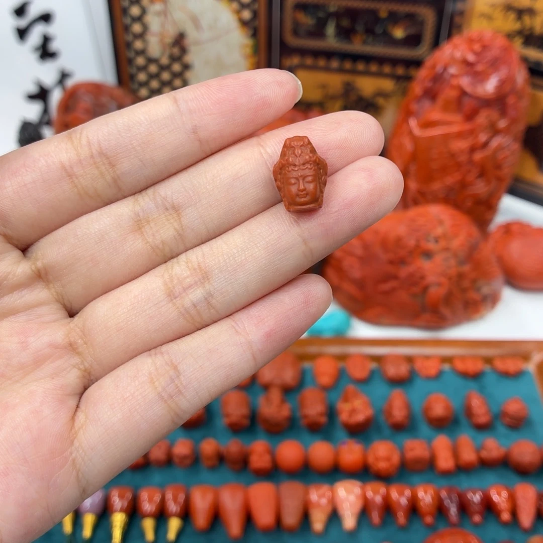 未镶嵌配饰南红玛瑙南红观音吊坠