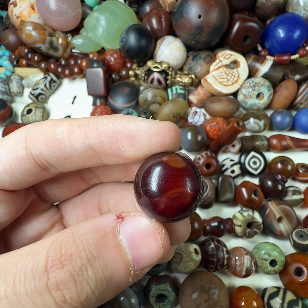 玛瑙/玉髓未镶嵌纯天然玛瑙珠子