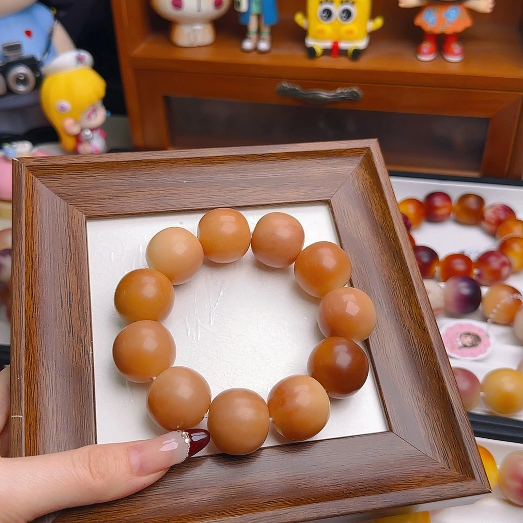 手串菩提根/象牙果卡23干磨苹果